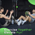Yes4All 6/8/10/12LBS Medicine Ball with Dual Texture Grip, Weighted Medicine Ball for Workouts Exercise Balance