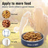 24oz Stainless Steel Dog Bowls with Rubber Bottom, Non-Slip Double Wall for Small & Medium Dogs