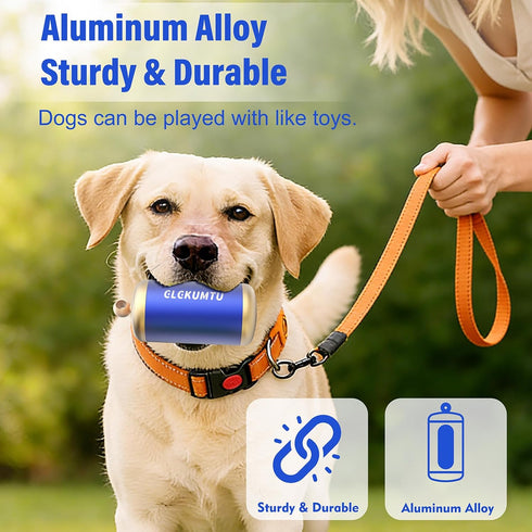 2 Dog Poop Bag Dispenser, Upgraded Aluminum Poop Bag Holders for Leashes, Durable Leakproof Pet Waste Holder