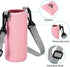 PATIKIL Water Bottle Sling Bag, Neoprene Portable Insulated Bottle Holder Carrier with Adjustable Shoulder Straps