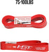 HGT Long Resistance Band - Extra Strength Latex-Free Workout Band for Stretching, Yoga & Pilates