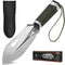 FLYEGO Backpacking Trowel - Camping Shovel, Ultralight Small Potty Multitool for Digging, Metal Detecting, Gardening