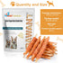 1lb Chicken Wrapped Rawhides for Dogs Treats Puppy Training Snacks Sticks Dog Rawhide Chews All Natural Dog Treats