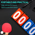 Scoreboard Score Keeper Flipper for Basketball, Tennis Sports