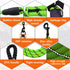 Five Dog Leash - 5 Way Leash for Dogs, 360° Swivel No Tangle Walking Leash for 5 Dogs, Comfortable with Reflective