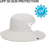 Women’s Outdoor Mesh Sun Hat, Foldable UV Protection Bucket Hat with Ponytail-Hole for Summer Beach Hiking