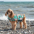 EMUST Dog Life Jackets - High Buoyancy Vests for Swimming, Beach Boating, for Small/Medium/Large Dogs, Greenleaf