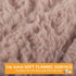 Reversible Dog Bed Mat with Plush and Corn Velvet, Soft Warm Pet Cushion, Washable Sleeping Mattress Bed (48"*30",