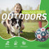 (6 Inch) QDAN Dog Balls, World Cup Soccer Ball with Straps, Durable Herding Balls for Small Medium Pet, Puppy Birthday