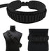 Professional Waterproof Shotshell Holder, 30 Rounds Nylon Belt Case for Shotgun Ammo, Adjustable Shoulder Bandolier