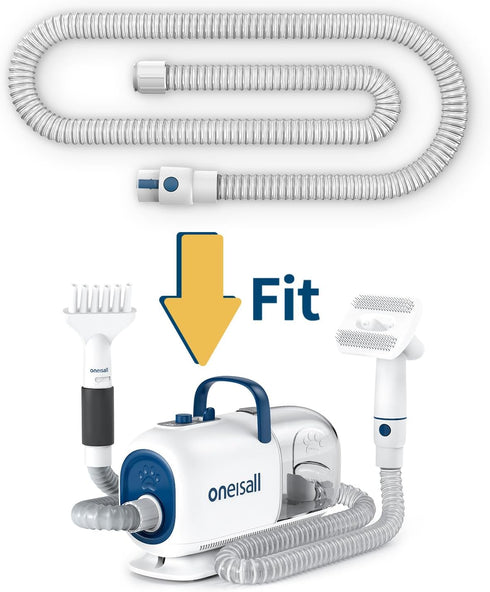 oneisall Suction Hose for BM1 Dog Grooming Vacuum - Blow Dryer and Clippers