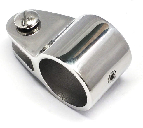 keehui Marine Grade 316 SS 3/4in (19mm) Bimini Top Jaw Slide Boat Hardware Fitting for Round Tube