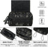 KRYDEX Tactical Fanny Pack with Hook and Loop Panel, Sub Abdominal Carrying Kit Bag for Tactical Vest Chest Rig