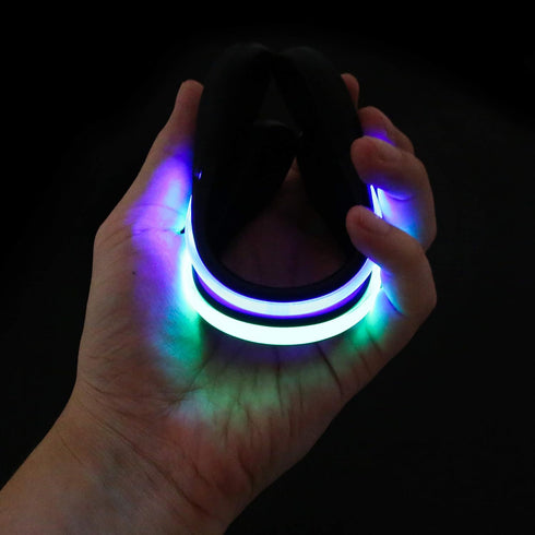 PROLOSO 8 Pack Shoe Lights - Clip On Safety Lights for Runners, Night Walking, Jogging, Biking