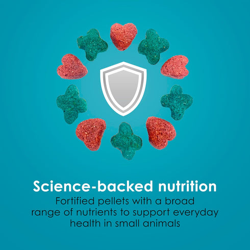 Immune 5 Kaytee Forti-Diet Pro Health Nourish+Protect Guinea Pig Food, Comprehensive Nutrition Backed by Science