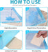 Chinchillas, (3345CM-100 Counts) Rabbit Pee Pads, Disposable Super Absorbent Diaper, Pet Toilet/Potty Training Pads