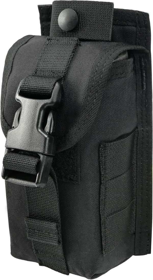 SABADO Tactical Blow Out Medical Pouch, Bleeder Emergency First Aid Kit MOLLE Clip Trauma Shears Tourniquet Holder