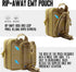 1000D Molle Ifak Pouch Rip Away, Tactical Tear Away Medical Pouch Empty, Military First Aid Pouch Bag Only for Camping