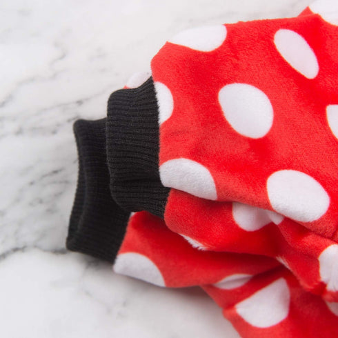 CuteBone Dog Christmas Pajamas, Small Dogs Soft Pjs Coat, Comfy Pet Clothes Outfit Doggie Bodysuit P65L