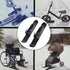 Generic Stroller Skis - Lightweight Easy Installation Scooter Sled, Winter Outdoor Downhill Flat Sandy, Kid Boys Girls