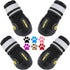 QUMY Dog Shoes for Large Dogs, Medium Dog Boots & Paw Protectors for Winter, Summer, Water-Resistant