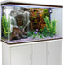 AWERT 30x18 inches Tropical Aquarium Background, Waterfall Terrarium Background, Mountain Lake Reptile Habitat