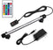 iKefe 11" Color Changing LED Fish Tank Light with Remote, Submersible Aquarium LED Fixture for Freshwater/Saltwater