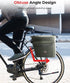 KEMIMOTO Portable Bike Pannier Bag, 30L Water Resistant Bicycle Trunk Bag with Reflective Trim