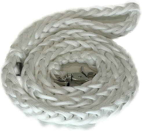 Extra Soft Martingale Dog Collar and Leash Set for Greyhound Saluki Whippet and Similar Breeds, 2'' Wide (M 11''-14'')