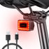 Onvian Smart Bike Radar Tail Light, USB Rechargeable Rear View Light, IPX64 Waterproof for Night Riding