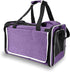 Ventilated Softside Pet Carrier for Yorkie Dog Travel, Tiny Dog Crate for Teacup Poodle, Purple