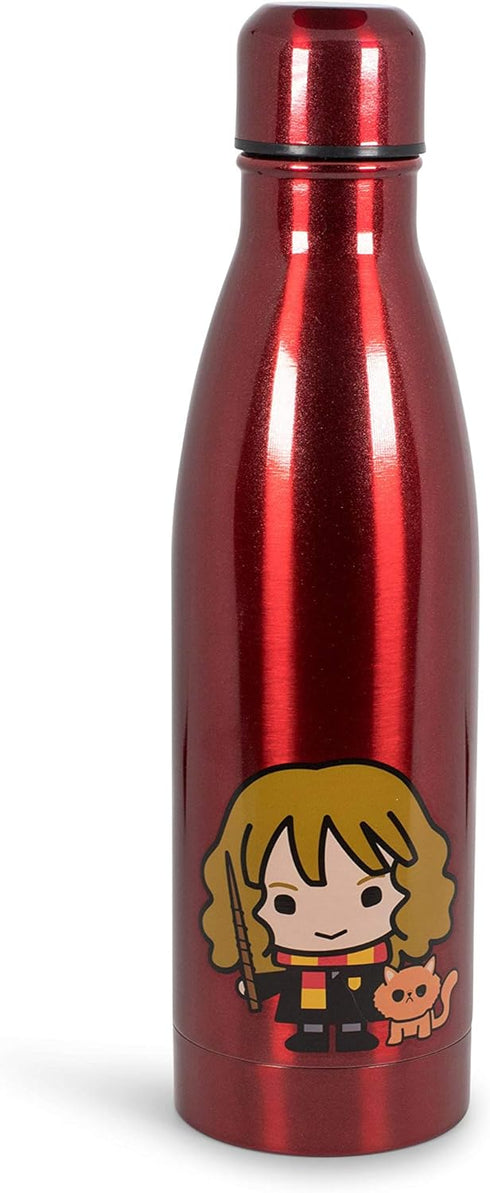 Harry Potter Hermione Aluminum Sleek Insulated 16 Ounce Water Bottle for Kids - Leakproof & Sweat Proof