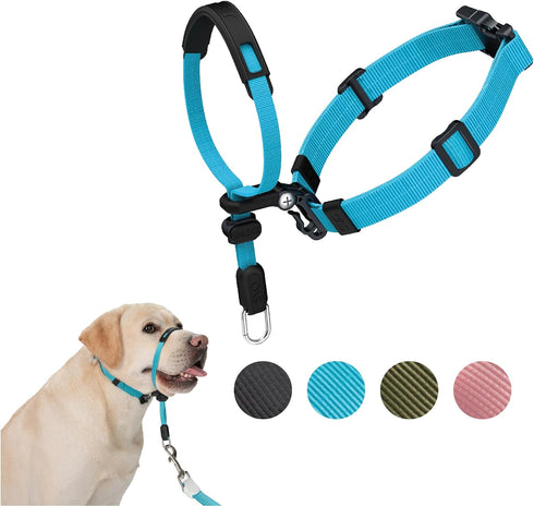 SVD.PET No-Pull Dog Headcollar for Easier Walks, Chew-Proof Protector for Medium and Large Dogs