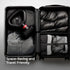 Jayflex Hyperbell Dumbbell Converter - Adjustable Barbell Set for Home Fitness, Up to 200 lb Capacity