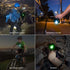 2-Pack Rechargeable Dog Light, Waterproof LED Dog Collar Light with 3 Modes, Clip On for Leash or Harness, Night Light