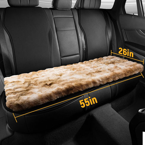 HOTYPXQ 55" 26" x Dog Bed for Car Back Seat, Backseat Pet Bed with Upgraded Non-Slip Bottom, Dog Sleeping Mattress