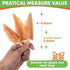MON2SUN 4-4.5 Inch (18.34 -Pack 1) Dog Rawhide Twist Chicken Wrapped Rawhide Sticks for Puppy and Small Dogs, Promotes