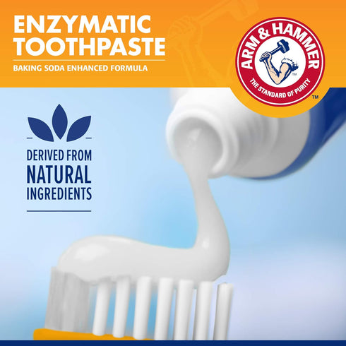 Arm & Hammer for Pets 3-Piece Tartar Control Kit for Dogs | Toothpaste, Toothbrush & Fingerbrush | Reduces Plaque &