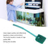 Pssopp Fish Sponge Cleaner, Long Handle Double Sided Aquarium Scrubber for Glass Aquariums and Kitchen Green