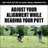 Golf Marker Accessories for Putting Aid Golf Ball Alignment Marking Tool for Faster Accurate Golf Putting