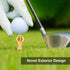 Sumind 8 Pcs Colored Golf Tees, Funny 3 Inch Golf Practice Novelty Tees, White Elephant Stocking Stuffer Gifts