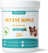 MEDUWEDU Eyes Wipes for Dogs & Cats 220 Counts, Grooming Kit Care