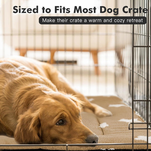 Mora Pets Cat Bed for Indoor Cats, Washable Dog Crate Pad, Soft Flat Puppy Mattress for 22 inch Cage