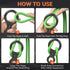 Rescue Figure 8 Descender Climbing Gear, 35KN/3500kg Aluminum Alloy Rigging Plate for Belaying