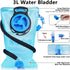 Insulated Hydration Pack Backpack with 3L BPA Free Leak-Proof Water Bladder for Hiking and Running