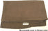 Dogbed4less Jumbo Extra Large Brown Microsuede External Cover, Waterproof Internal Case for Pet Dog Bed 55"X47"