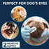NOVEHA 100 Dog Eye Wipes, Plant-Based Eye Wipes for Dogs to Remove Eye Debris, Tear Stains & Discharge (100 Count)