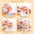 4 VIWIK Cat Toys for Bored Indoor Adult Cats, Interactive Automatic Motion Activated Kitten Ball Toy, Hide and Seek