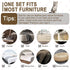 10 Pcs Anti Cat Scratch Furniture Protectors, Double Sided Sticky Tape for Cats, Couch Protector, Sticky Paws