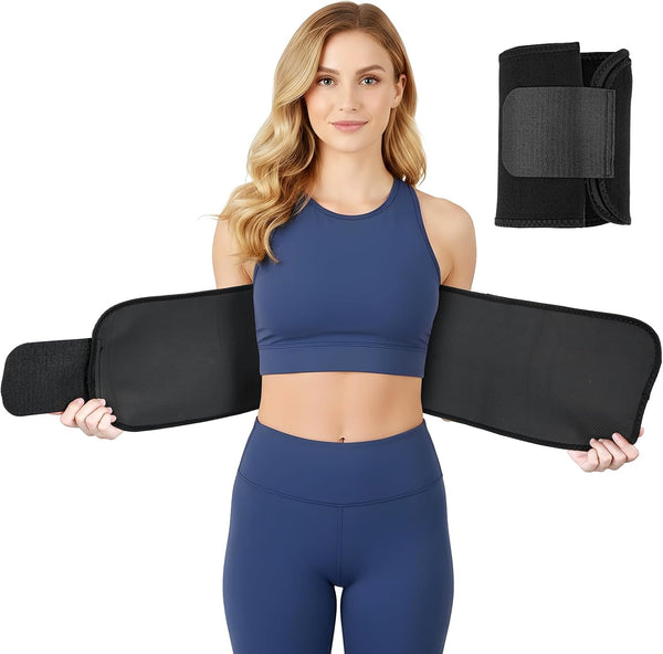 Ymapinc Sweat Band for Women Belly Fat, Belly Band, Gym Sweat Waist Trainer